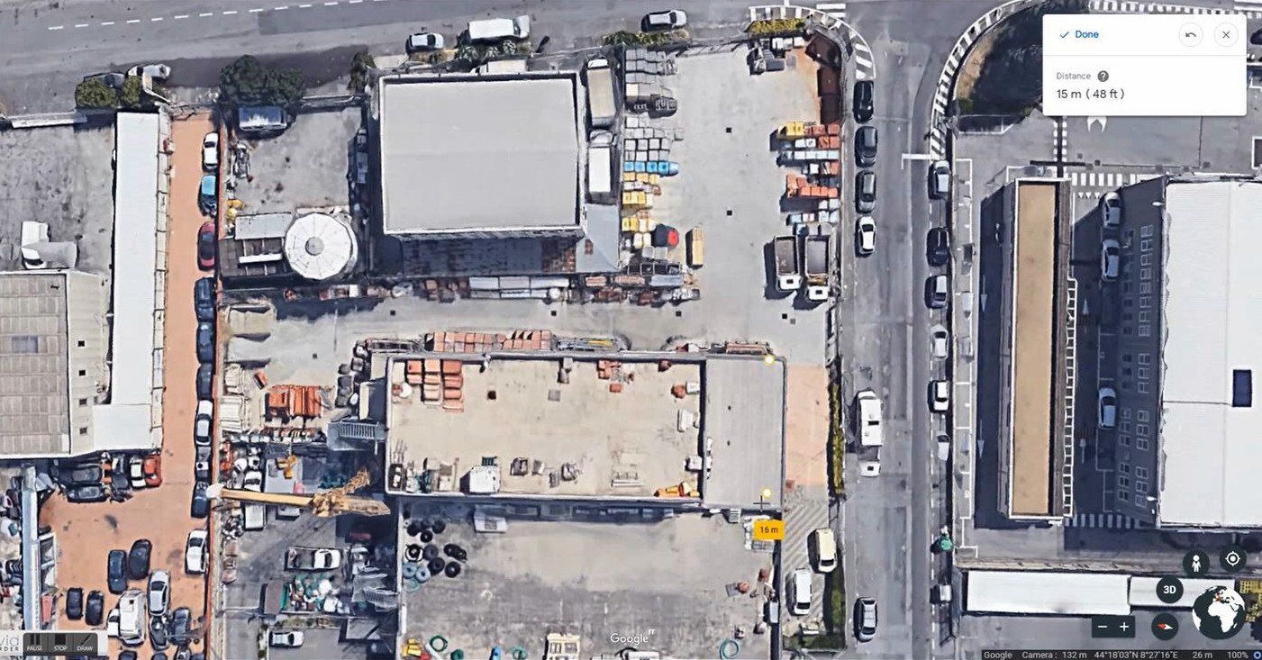 misure con Google Earth