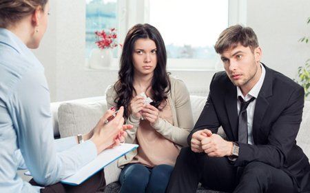 Couple in therapy