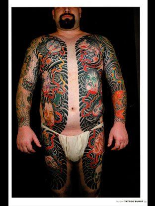 Tattoo Burst magazine, featuring Lucky