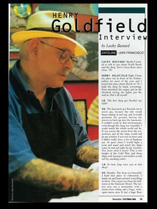 Henry Goldfield Interview