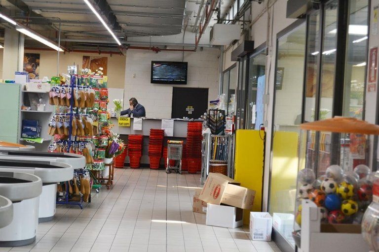 Cassa del supermercato