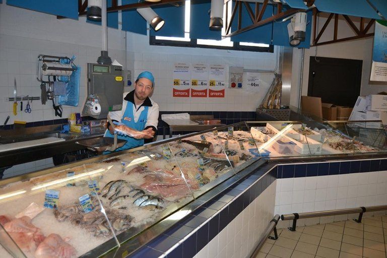 Reparto pesce fresco