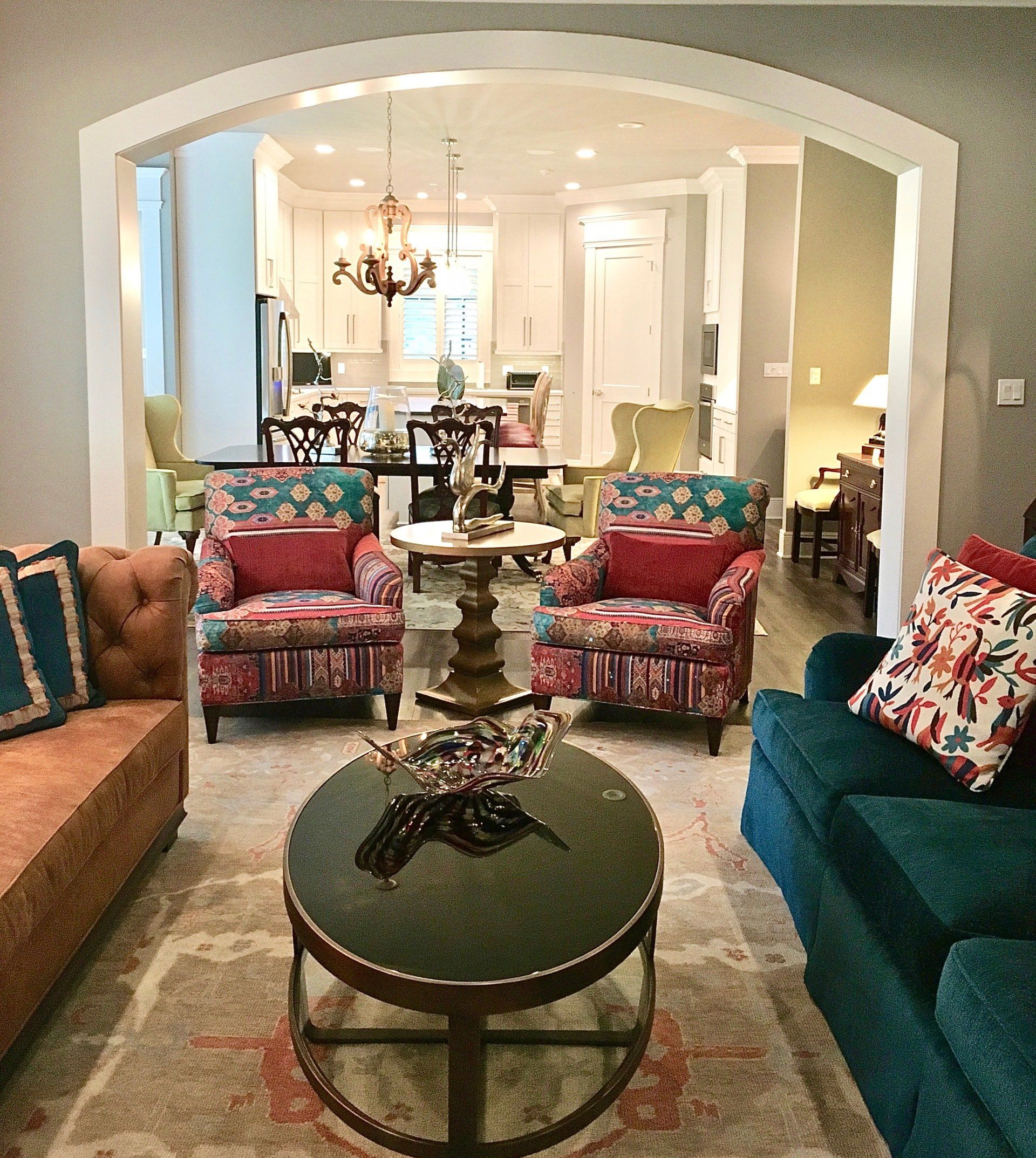 formal sitting area design