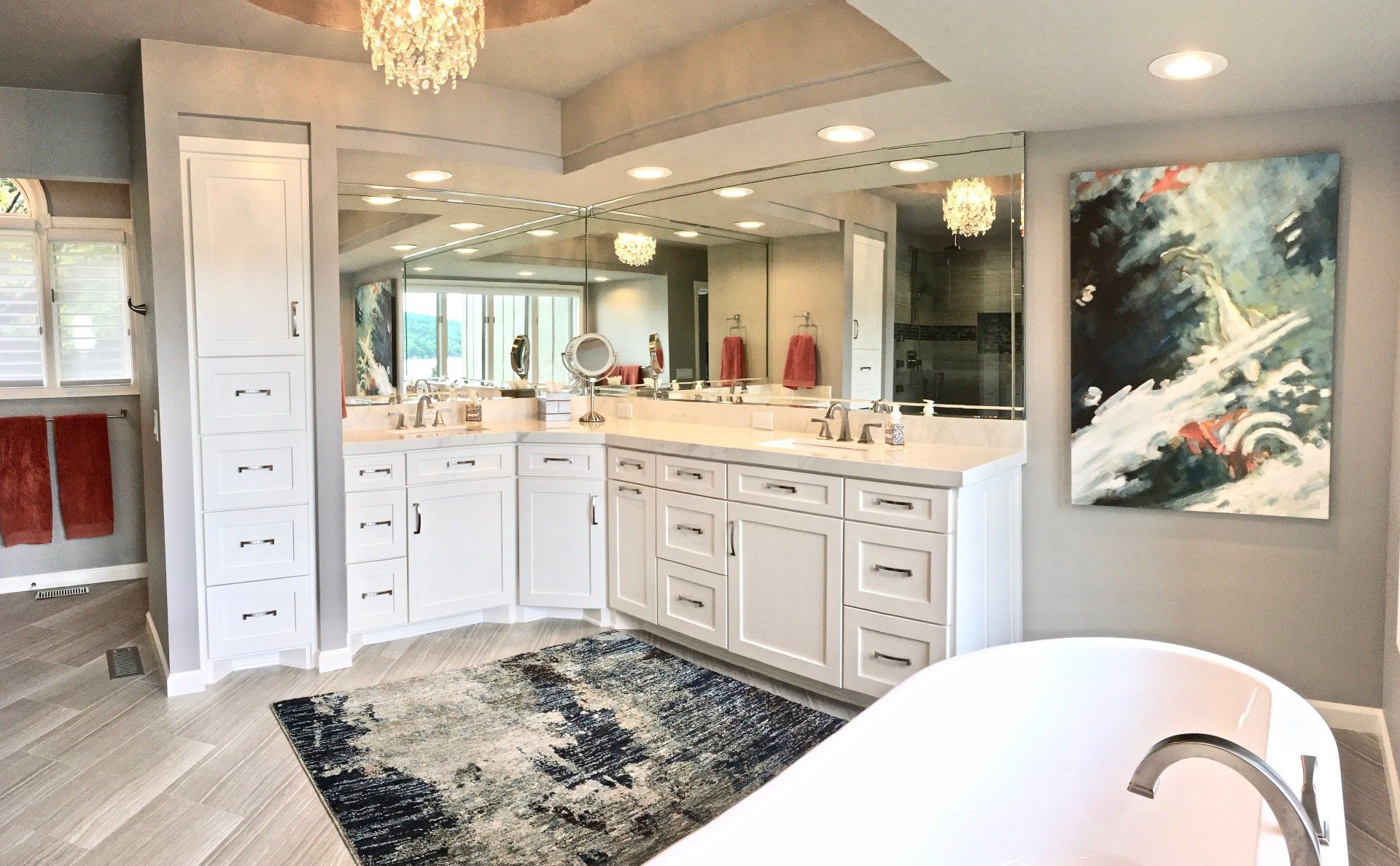 master bathroom rebuild