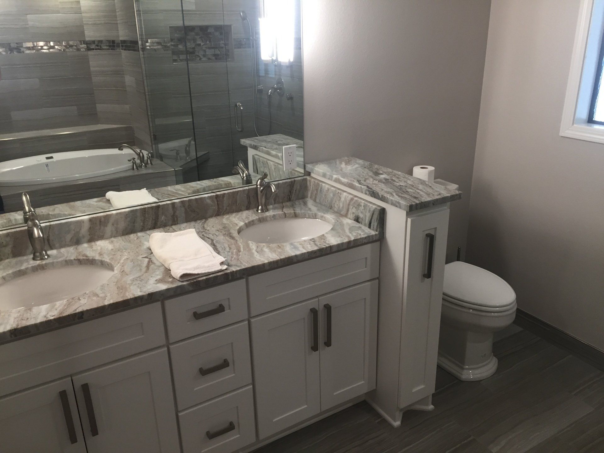 remodeled bathroom