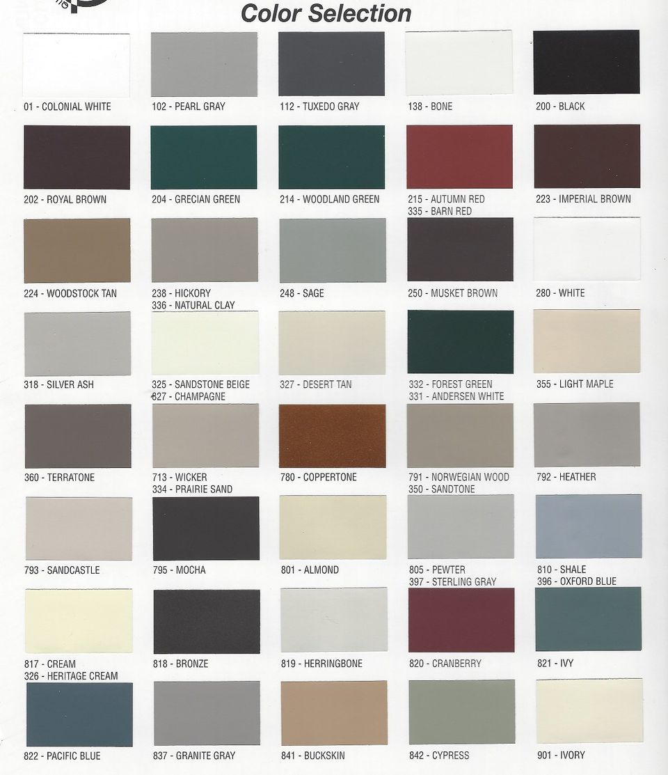 trim colors