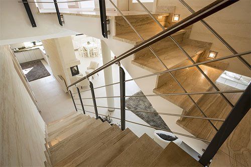 Clean stairway