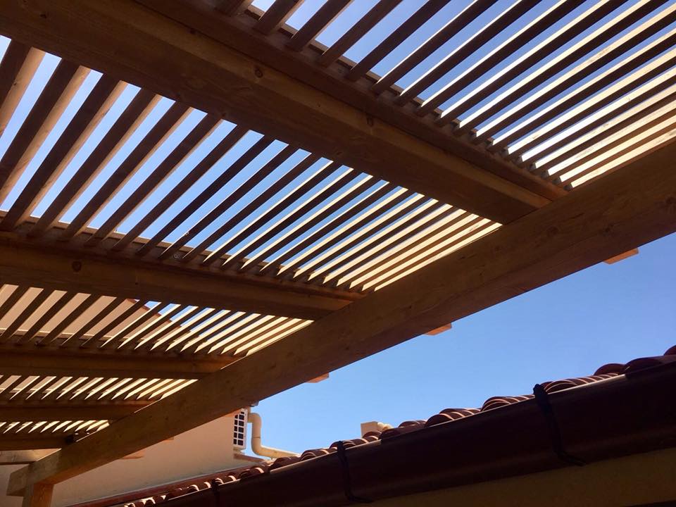 Copertura in legno