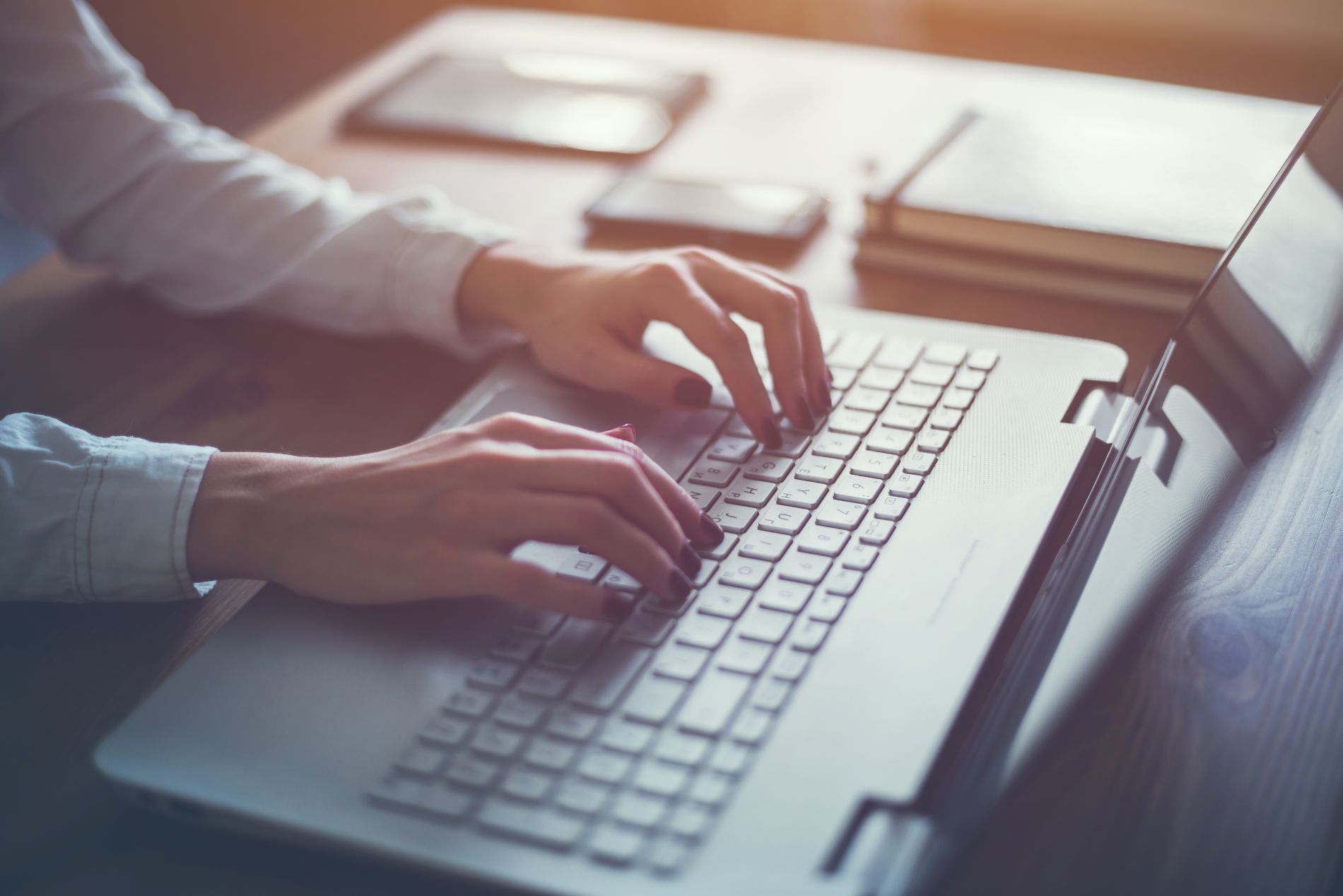 Woman on laptop