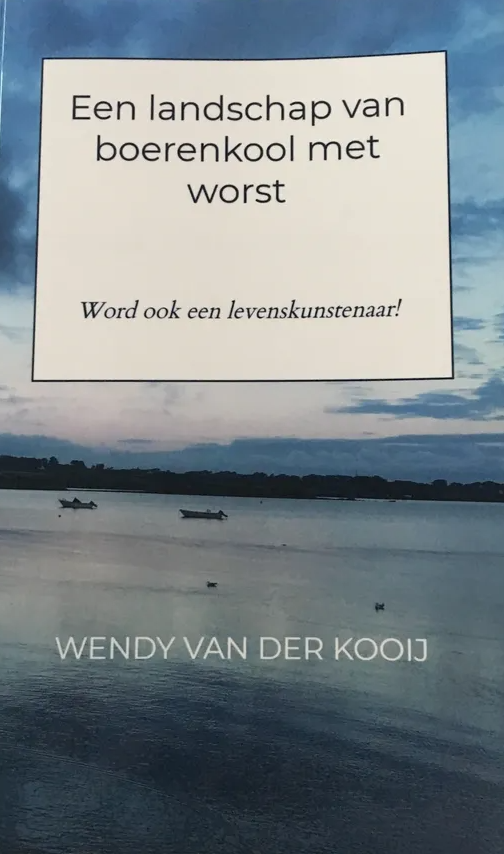 Een landschap van boerenkool met worst