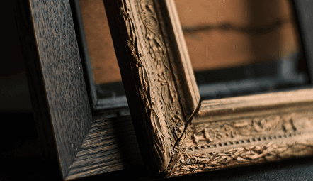 wooden frames
