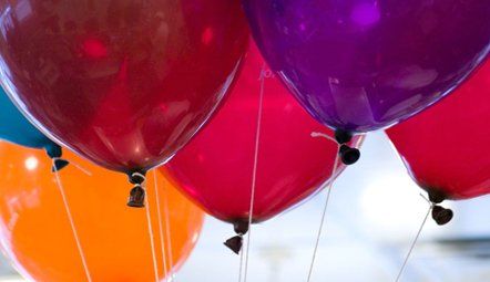helium balloons