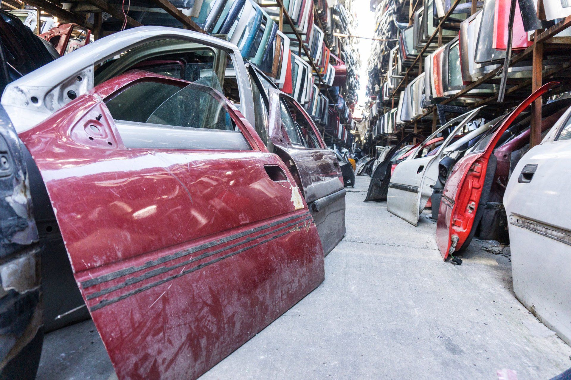 Salvage Car Doors — Moffett, OK — R & S Auto Parts
