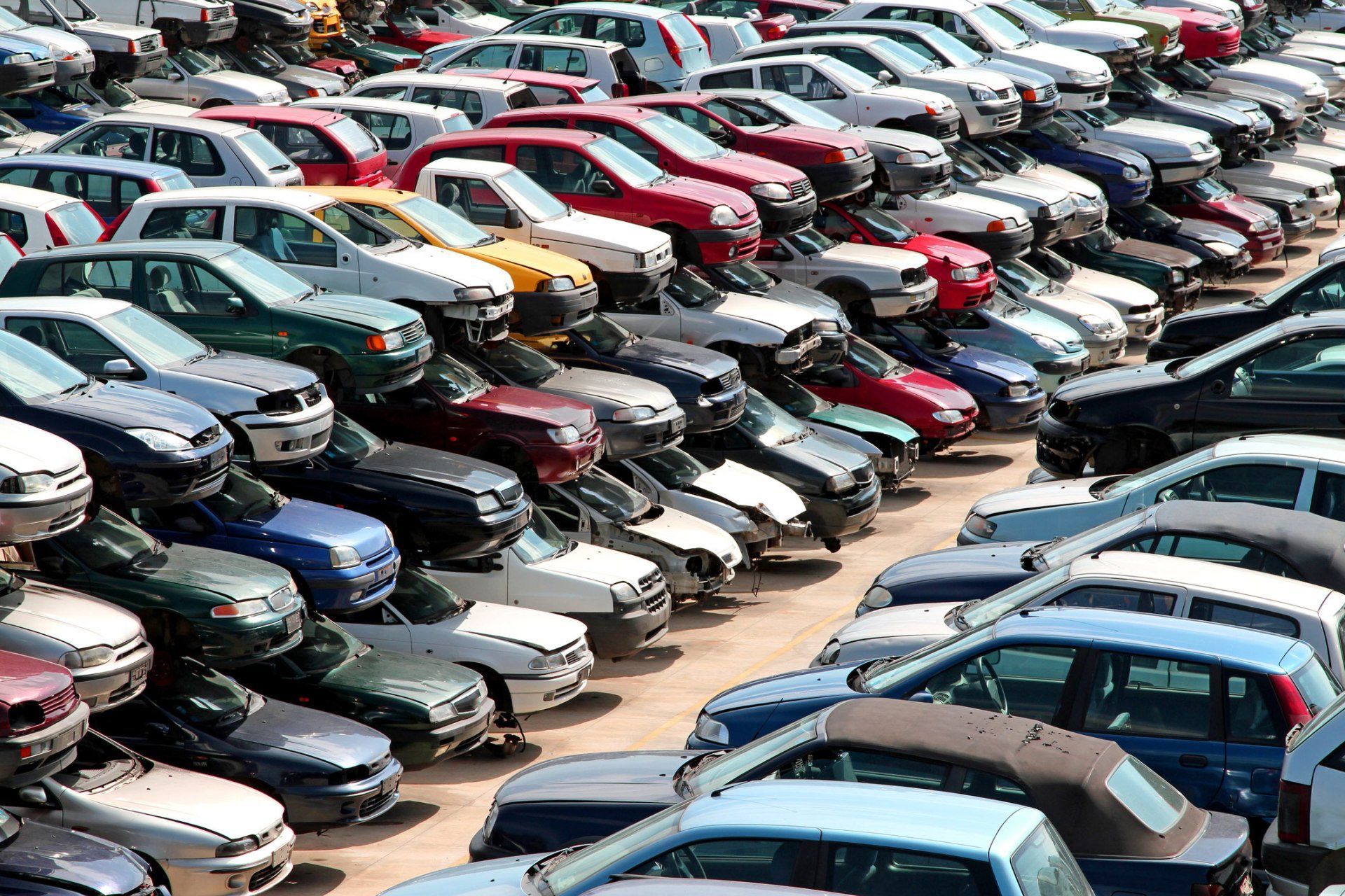 Pile Of Cars — Moffett, OK — R & S Auto Parts