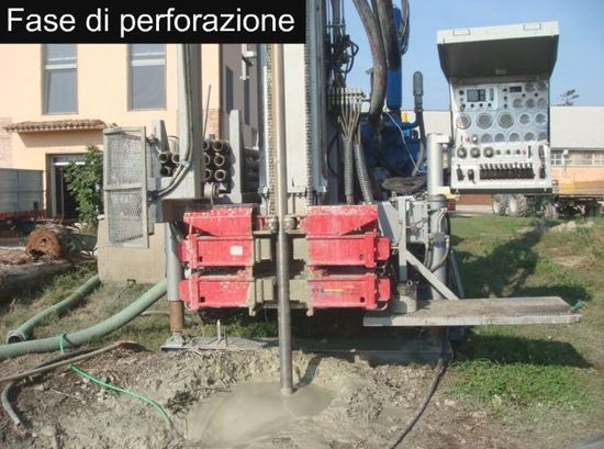 intervento di perforazione pozzi