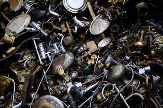 Scrap of Brass Material — Independence, IA — Tournier's Recycling and Auto Salvage Scrap of Brass Material — Independence, IA — Tournier's Recycling and Auto Salvage