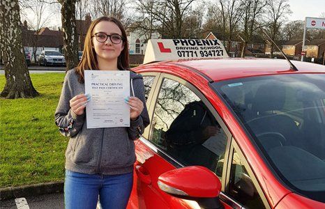 Driving certificate