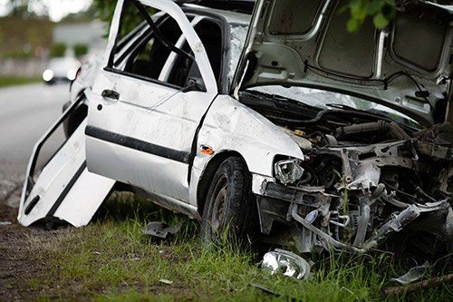 Car crashed — Pain Relief, Car Accident Injuries in Danville, VA Car crashed — Pain Relief, Car Accident Injuries in Danville, VA