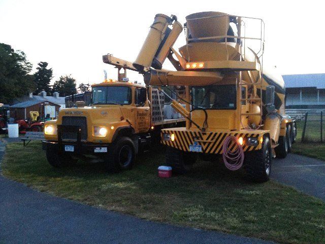 Delivering Cement - Concrete Foundation in Schenectady, NY