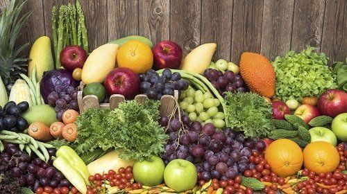 lots of vegetables