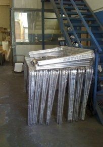 strutture in metallo per l'industria