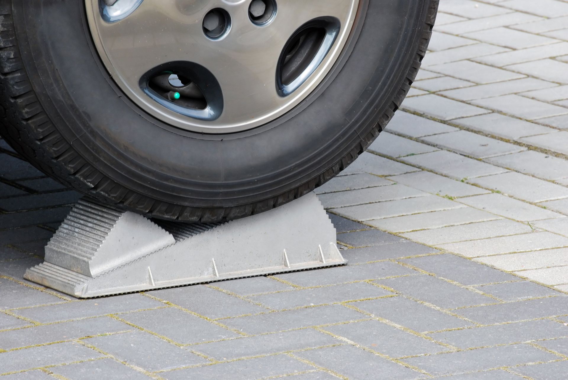 RV in garage for maintenance checkup