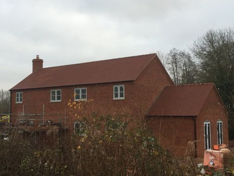 Roofing work