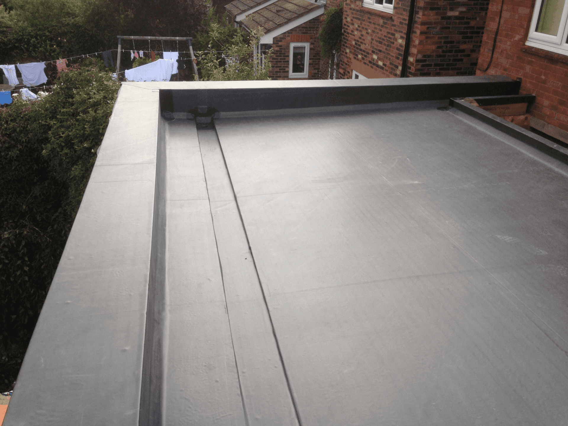 Rubber roofing