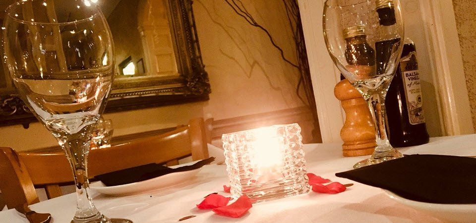 Restaurant wine glasses