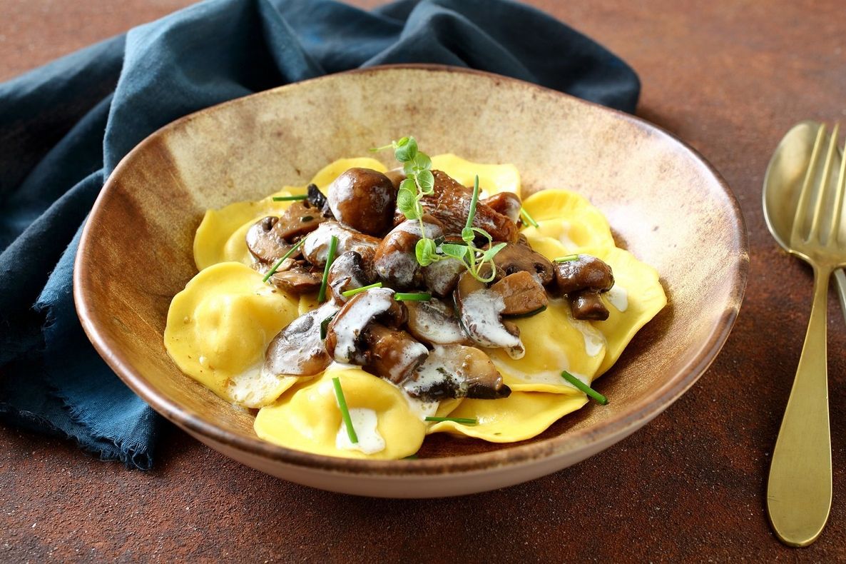 pasta con funghi