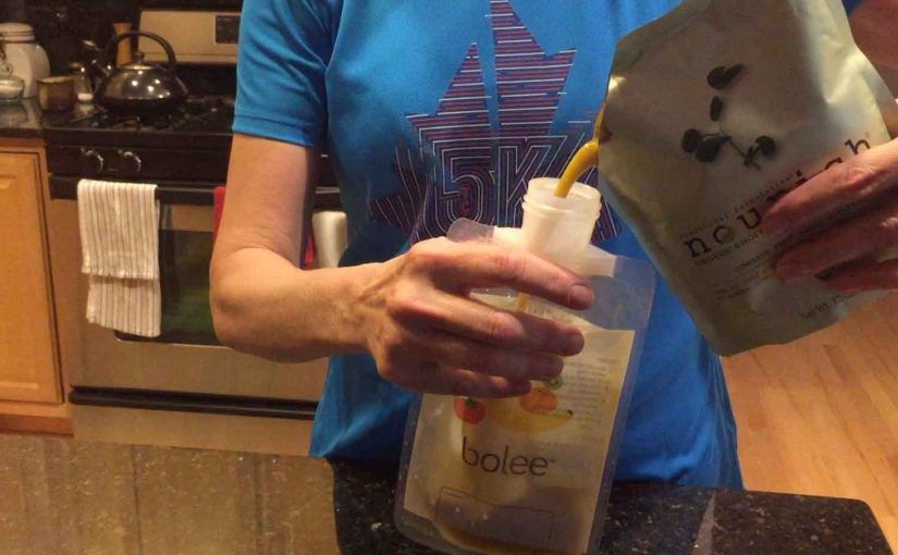 Bolee Bag being filled