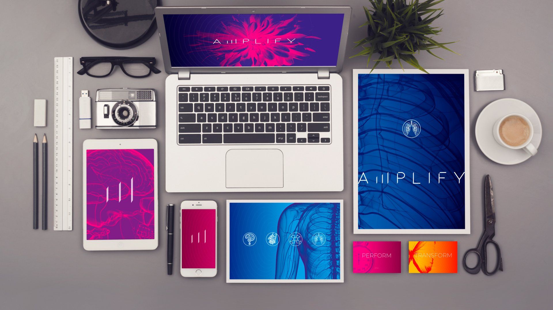 Programme branding, graphic design, design for print