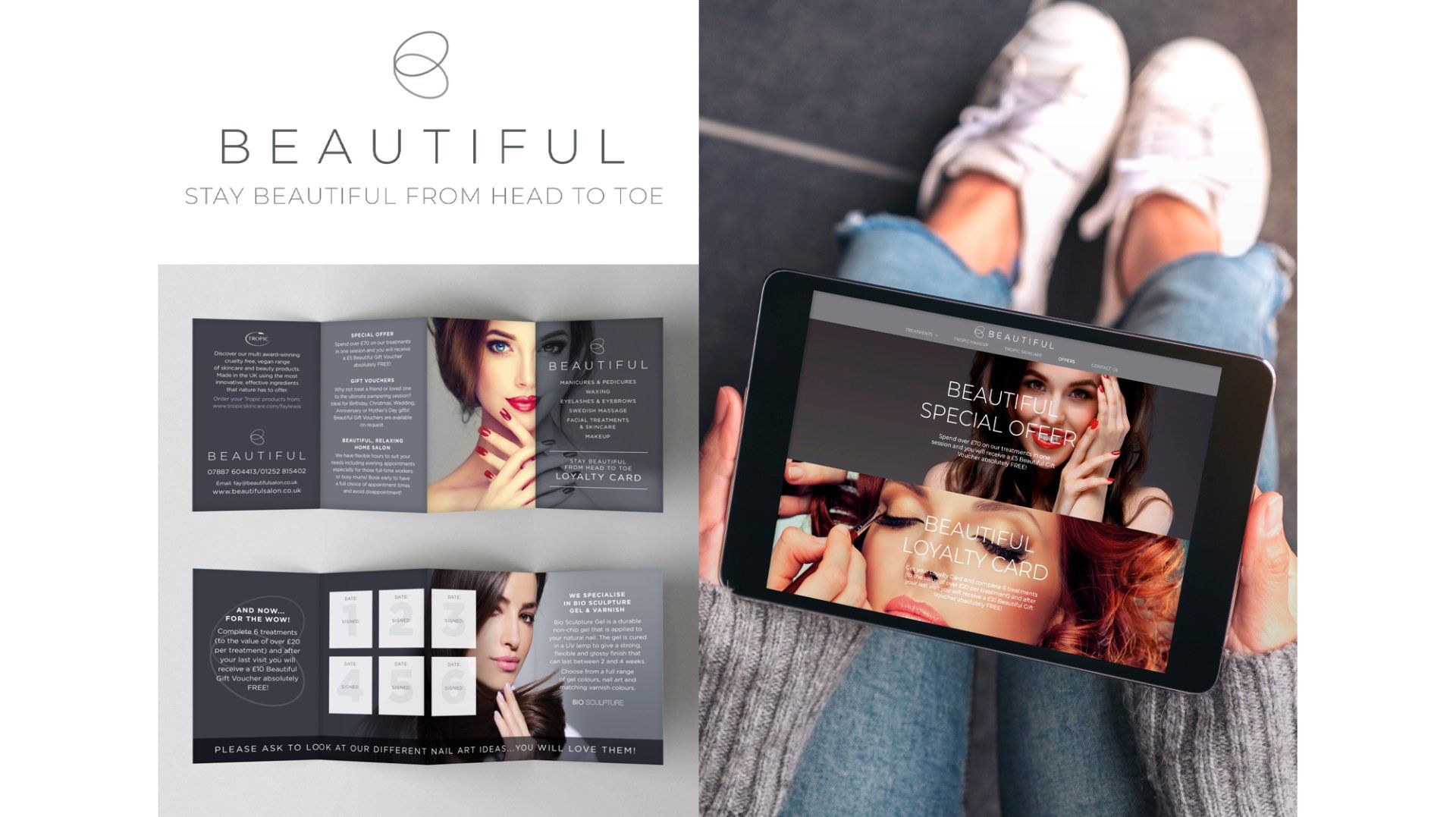 Logo design & branding, website design & hosting, graphic design, print