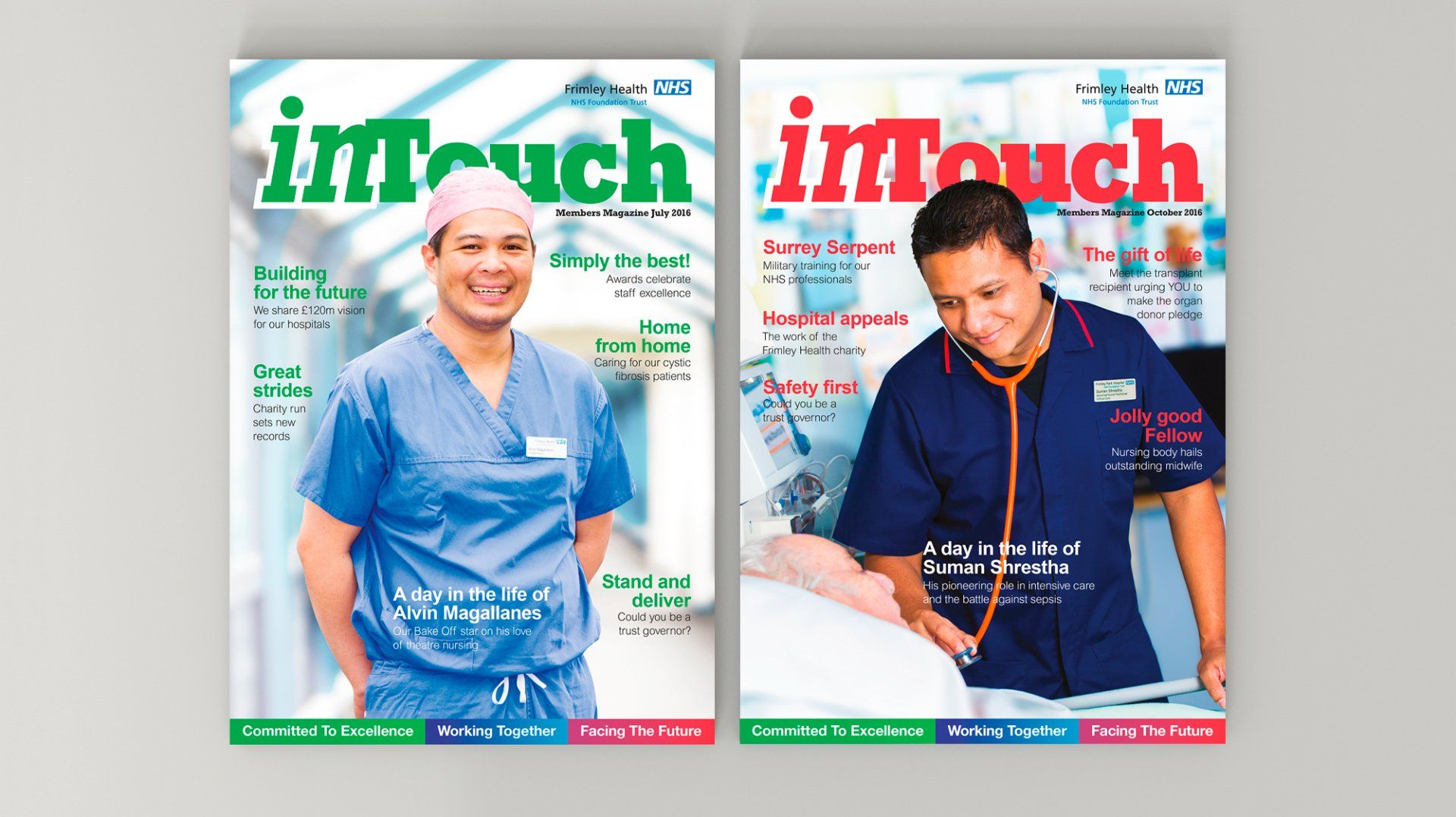 Magazine newsletter design & artwork & print