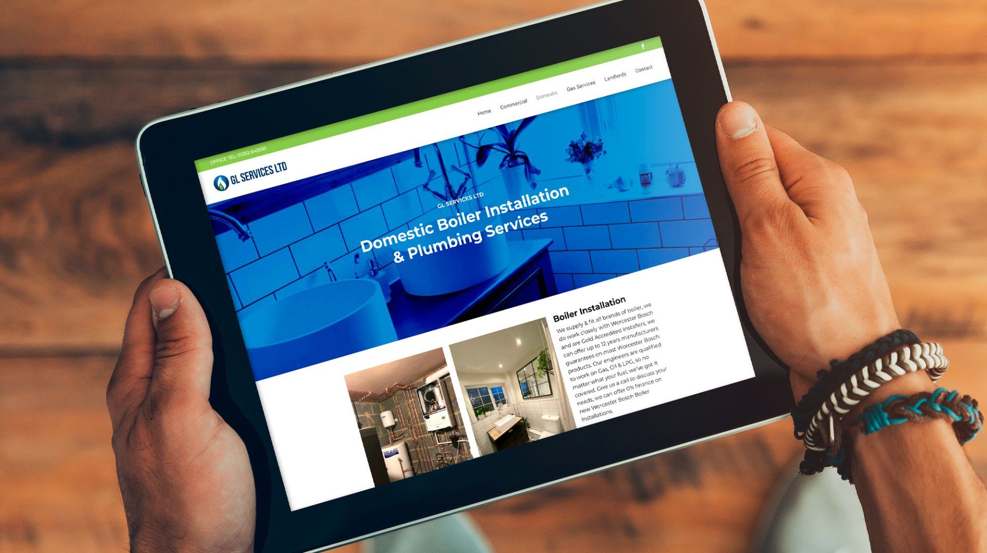 Responsive website design & website hosting
