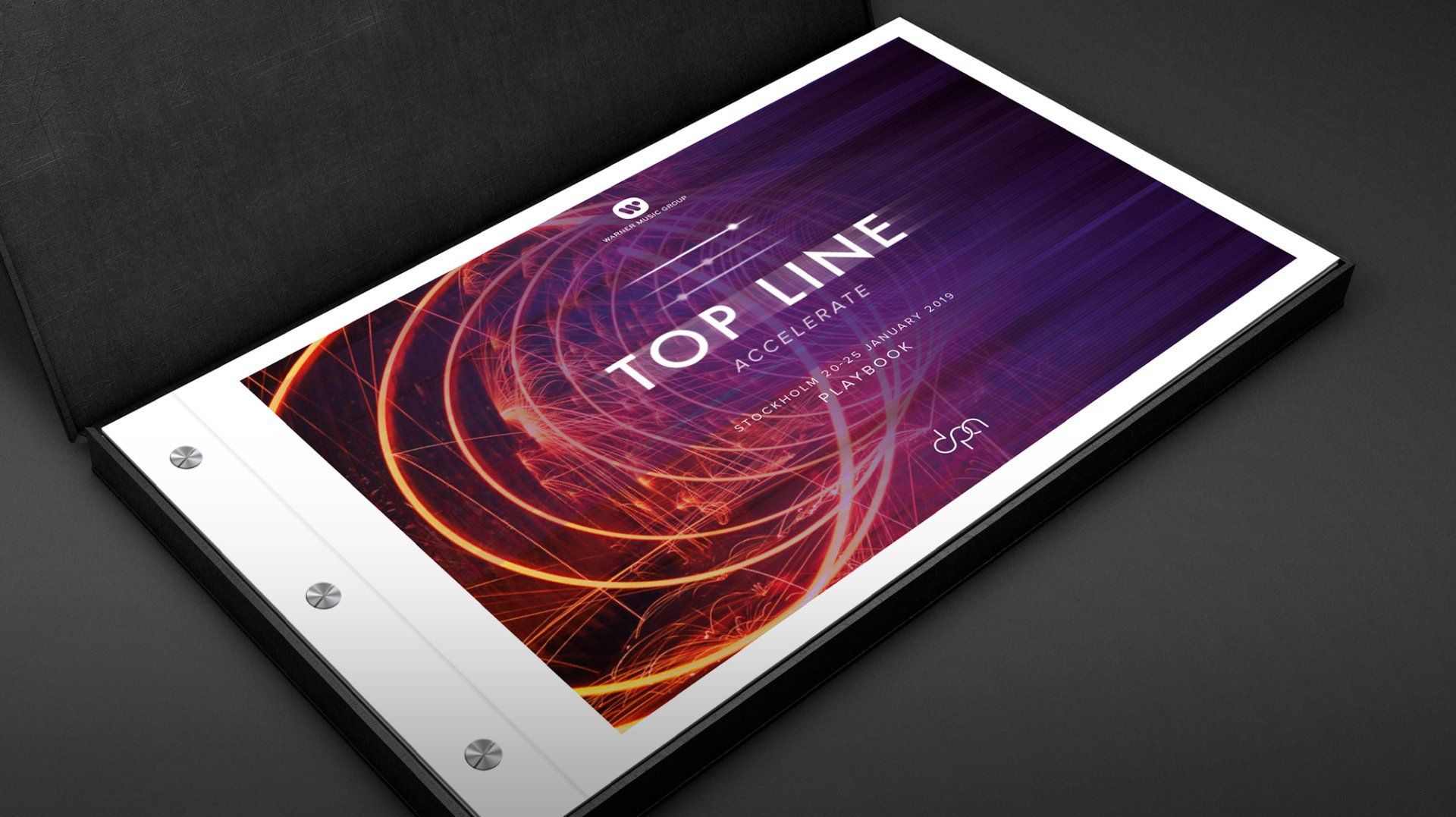 Playbook workbook & folder design & print