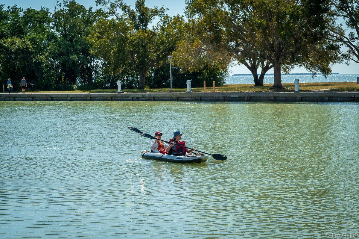 Kayaking in Flamingo Bay