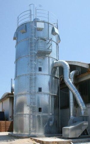 silos di stoccaggio