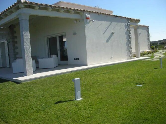 prato di un giardino privato