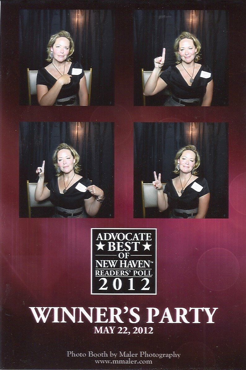 Val / owner winning Best Of by the New Haven Advocate