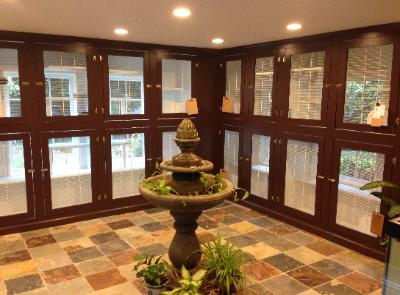 Photo of our Rm2 section of our cat hotel featuring Captain's Quarters
