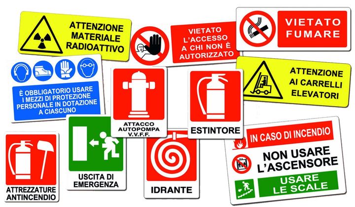 segnaletica di sicurezza