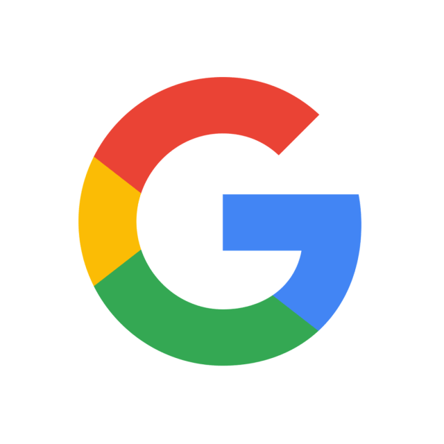 The Google logo, featuring a stylized capital 'G' composed of blue, red, yellow, and green segments.