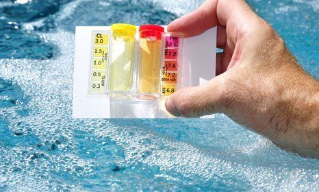 Water testing chemicals