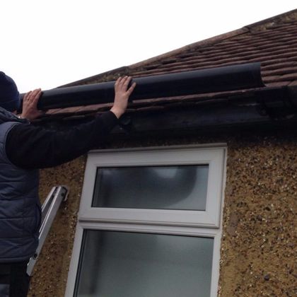 gutter leaks
