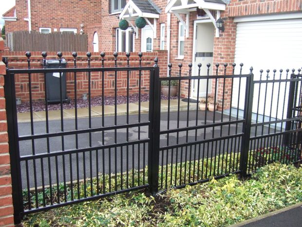 Modern gates