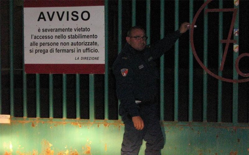 personale piantonamento