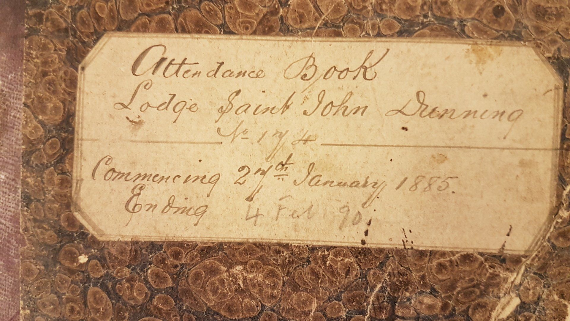 Attendance Book