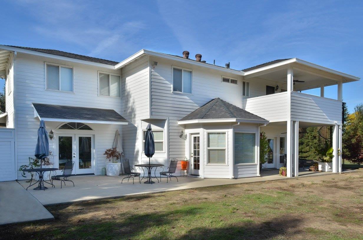 Damage Repair — House Painted White in Merced, CA