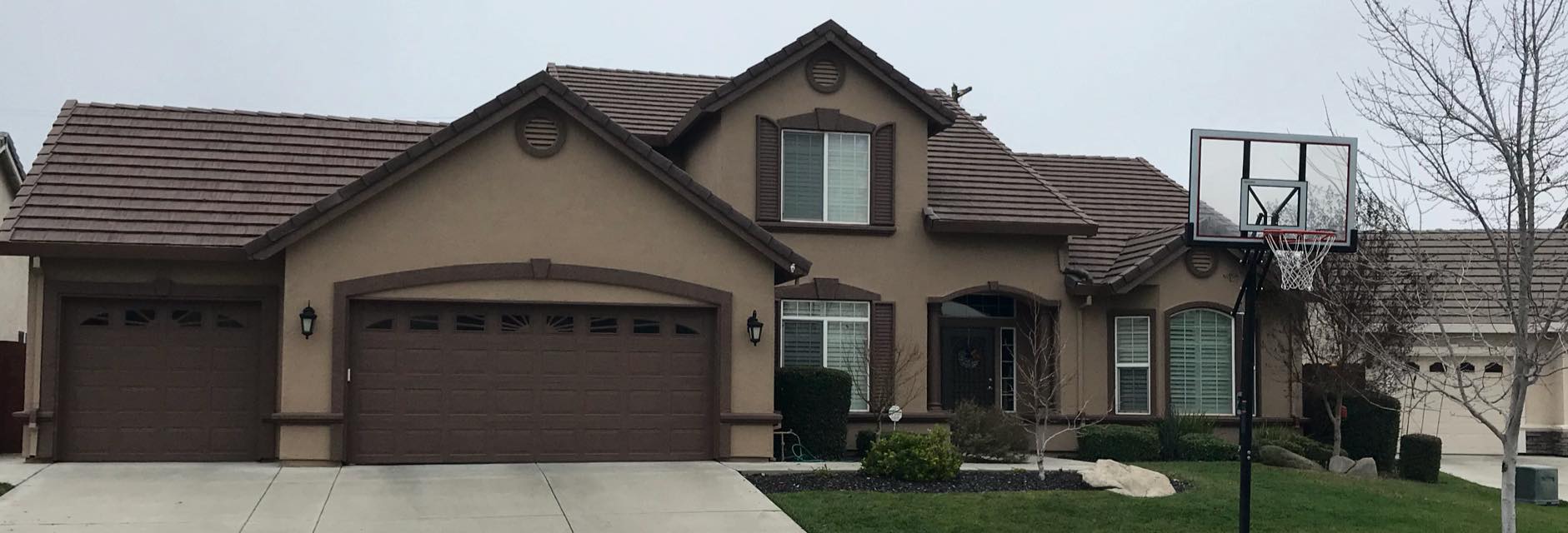 Stucco Repair — Painted House in Merced, CA